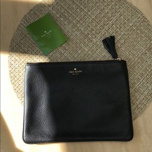 Kate spade black clutch